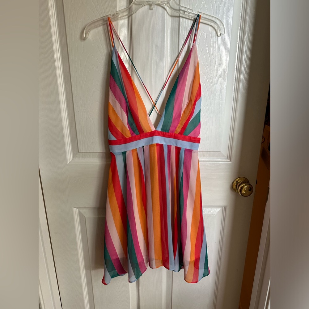 multi-colored sundress